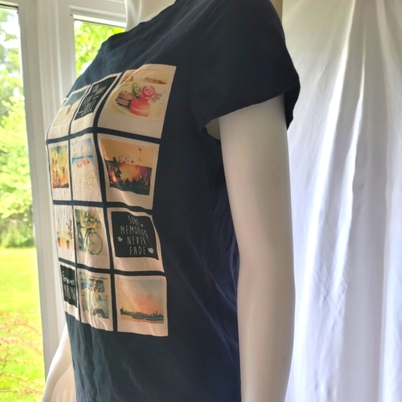 i jeans by Buffalo Graphics Print Short Sleeve T-Shirt Size S - Picture 3 of 11